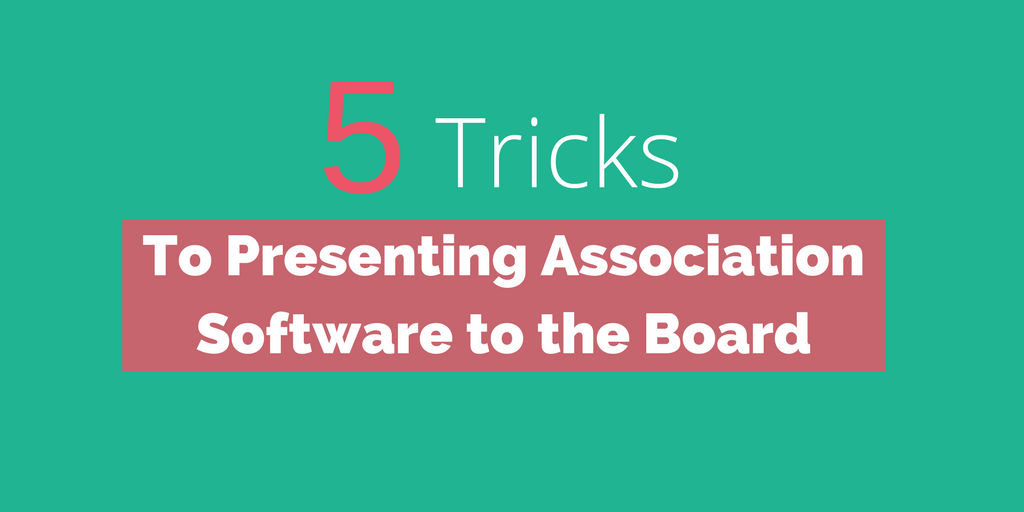 presenting association software board of directors