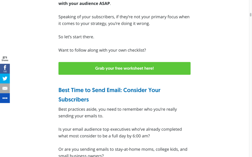 grow association newsletter subscriber