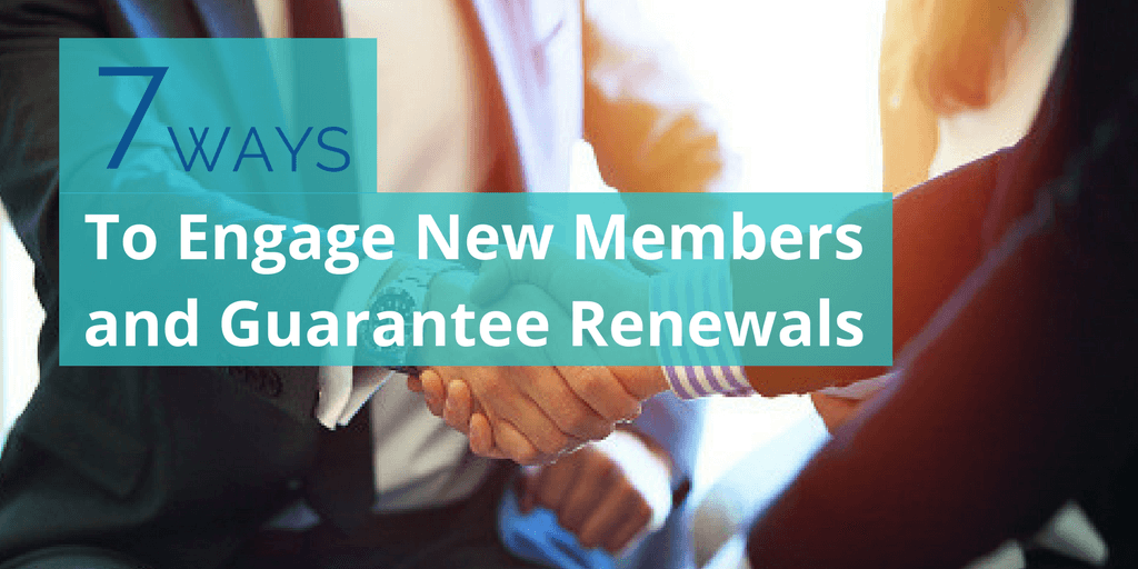 engage new members guarantee renewals