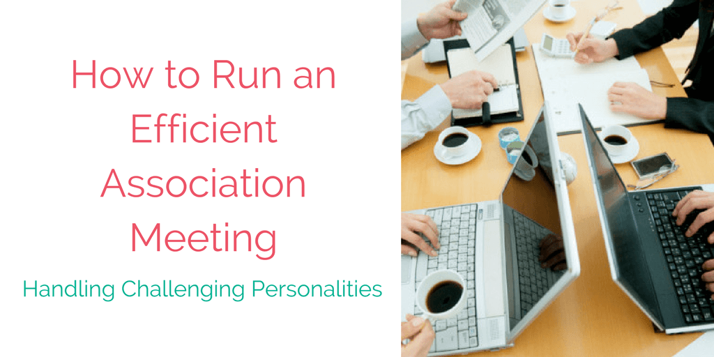 efficient association meeting