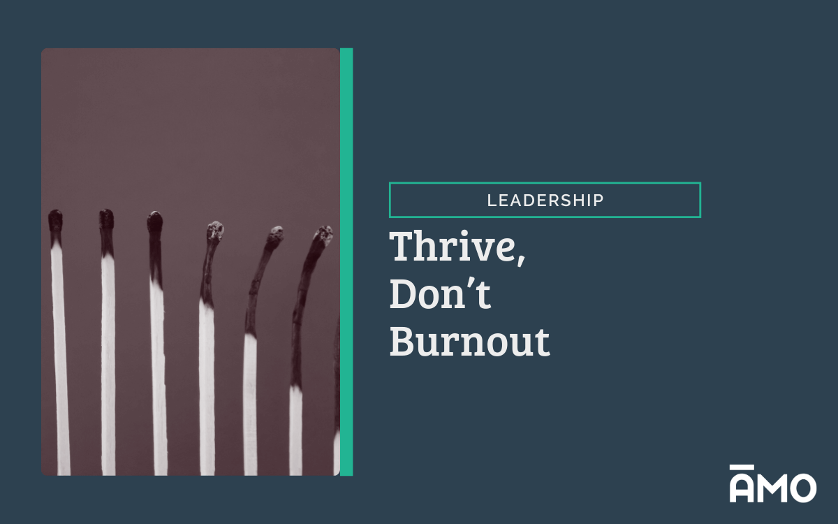 Thrive, Don't Burnout